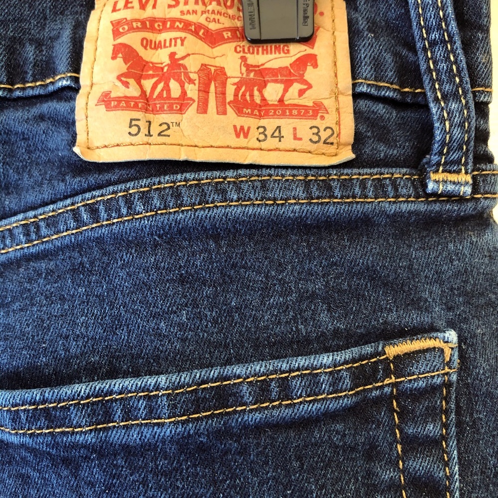 Levi’s men jeans 512 34x32